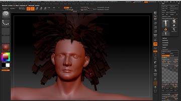 Custom hair creation for iClone Character Creator using zbrush and blender - part 2