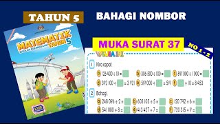 tahun 5 | ms 37 | bahagi no bulat | matematik tahun 5