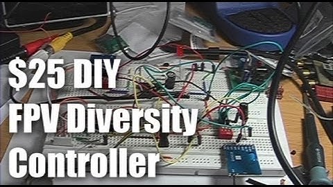 DIY: The $25 FPV Diversity Controller project (Preview)