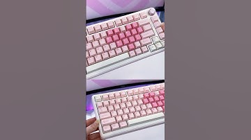 Yunzii B75 Pro Pink Unboxing ASMR #shortvideo #shortsfeed #shortsvideo #unboxing #asmr #gaming