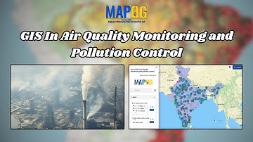 GIS in Air Quality Monitoring & Pollution Control #mapog #gis #mapping #airquality #pollution