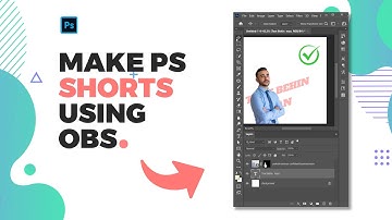 Complete guide to record Photoshop shorts using OBS Studio | Make PS shorts | Grow with Ri