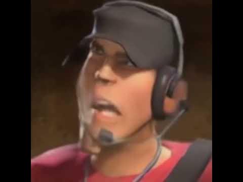 tf2 scout sings baka mitai at etnacomics2023 on a karaoke stage