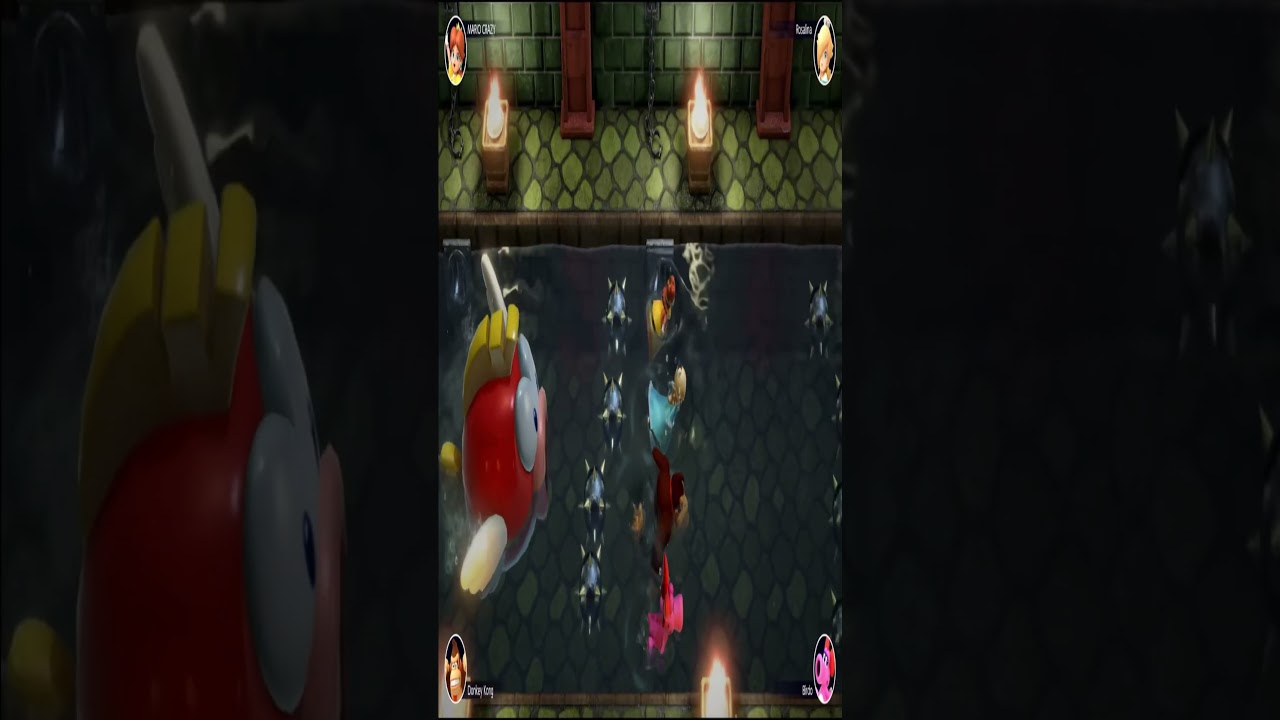 Mario Party Superstars Underwater Escape! 🌊😱 Can They Dodge the Cheep Cheep and Win?