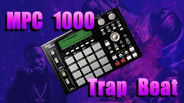 Making a Trap Beat on AKAI MPC 1000