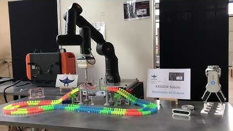 IA-Robotik Distributeur France KASSOW Robots. Robot Collaboratif 7 Axes