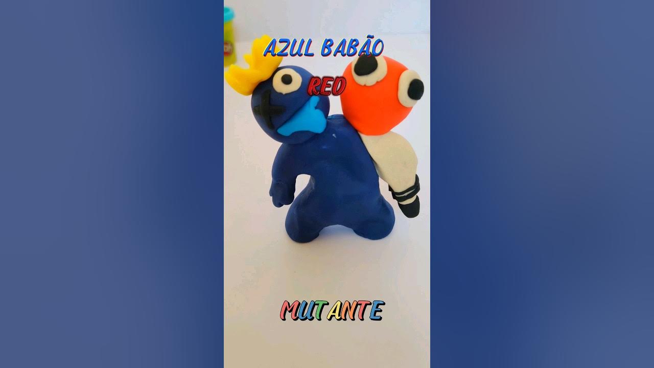 Como fazer o Azul Babão utilizando a massinha Play Doh - RAINBOW