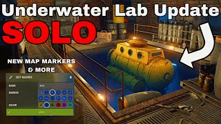 I Played the Underwater Labs Update Solo  - Rust Console