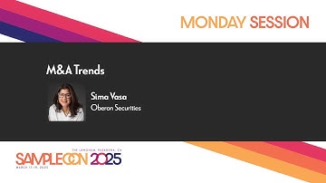 SampleCon 2025 | M&A Trends