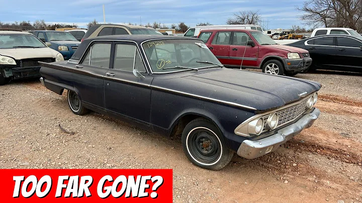 Copart Walk Around 12-30-21 AM + 1962 Ford Falcon!