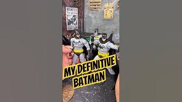 My DEFINITIVE Batman! #batman #dcmultiverse #dccomics #actionfigures #mcfarlanetoys #custom #kitbash