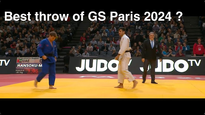 Best Ippon Judo Grand Slam Paris 2024 ?