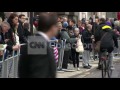 UK:THATCHER FUNERAL - CROWDS GATHER AT ST. PAULS