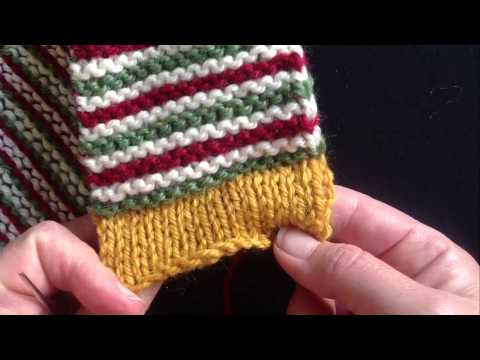 Knitting Rescues 1- Replacing the lower edge.
