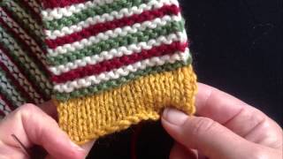 Knitting Rescues 1- Replacing the lower edge.