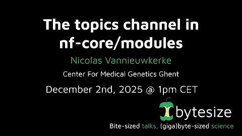 nf-core/bytesize: The topics channel in nf-core/modules