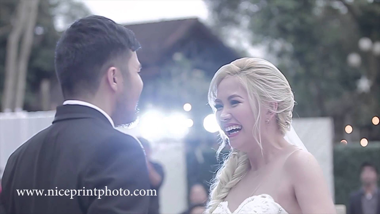 Yeng Constantino  Yan Asuncion On Site Wedding Film by Nice Print Photography