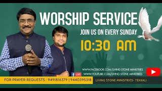 Live worship service