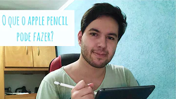 Como usar caneta da Apple?