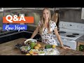 5 Year RAW VEGAN Gillian Berry Answering Your Questions | Q&amp;A