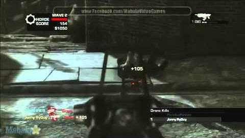 Gears of War 3 Horde Mode Gridlock First Attempt with JR Wave 21647