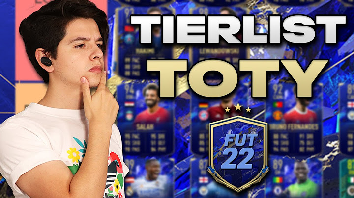 TIERLIST DE TOTY Y MENCIONES HONORIFICAS DE FIFA 22!! | POR ROXASORG13TH Y FRAFILTER | FIFA 22