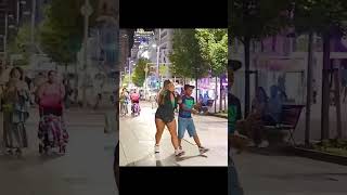 Bushman Prank Insane Screams In Spain