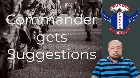 Should Commander Accepts Suggestions in Command Task