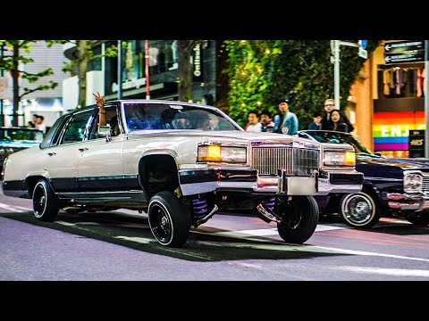 GW渋谷ジャック】数十台のアメ車がGWの渋谷に集結し