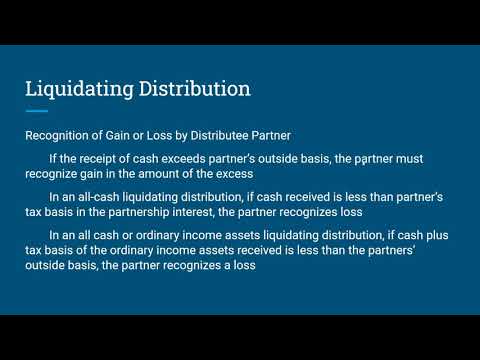 Character and Holding Period of Distributable Assets