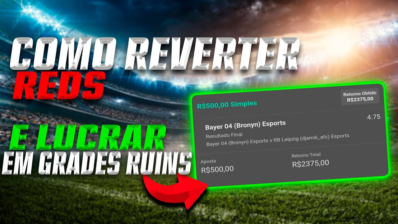 A Melhor Estratégia para Reverter Reds no Fifa da Bet365