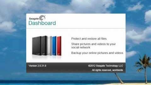Seagate Dashboard_Installation Tutorial
