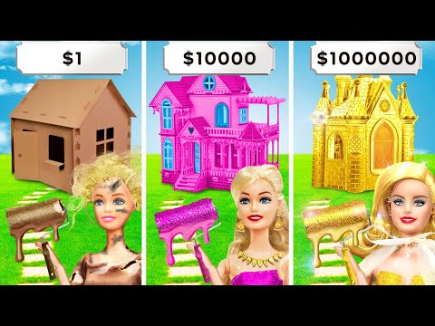 ثتحدي الأثرياء مقابل الفقراء مقابل فائقي الثراء تبنتني أسرة من المليارديرات منزل الأحلام