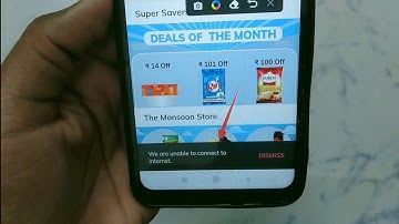 How to fix We are unable to connect to internet in DMart Ready