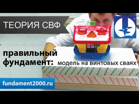 1.2. Правильный фундамент: модель на винтовых сваях
