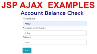 Instantly FIND What You Need with JSP AJAX Search!