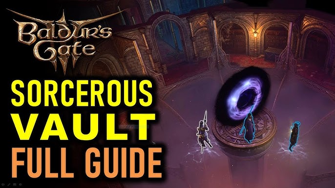 Baldur's Gate 3 Sorcerous Vault door puzzle solution