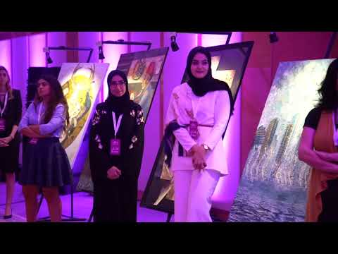 سمو الشيخة جواهر تشهد تكريم سبع فائزات خلال افتتاح حفل جائزة نون للفنون