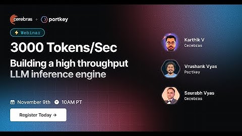 3000 Tokens/Sec - Building a high throughput LLM inference engine
