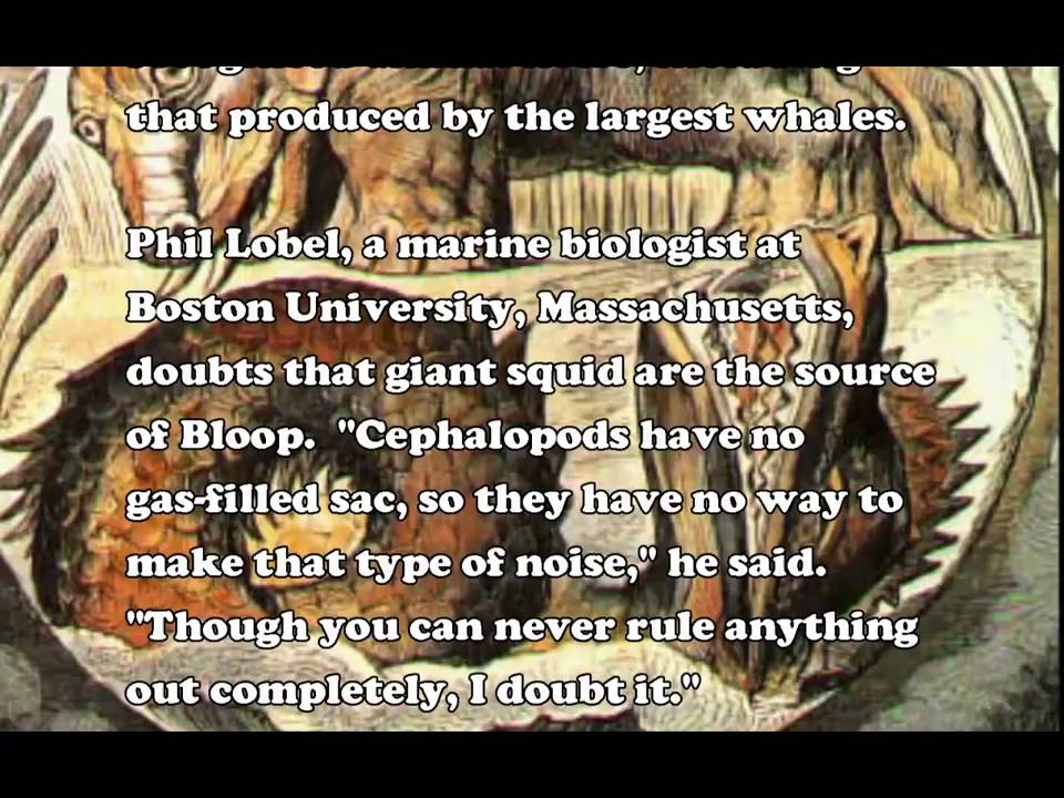 Science Discovery Proves Bible Leviathan Sound Clip YouTube