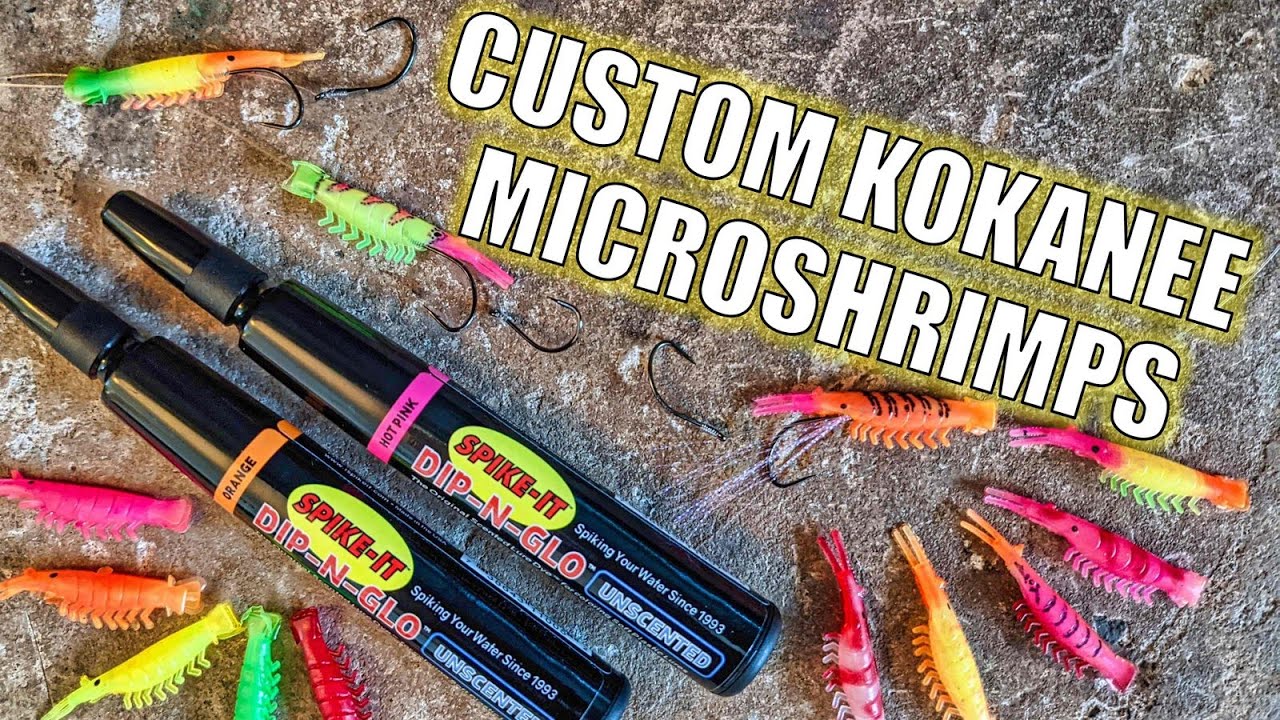 Making Custom Kokanee Microshrimp Lures 