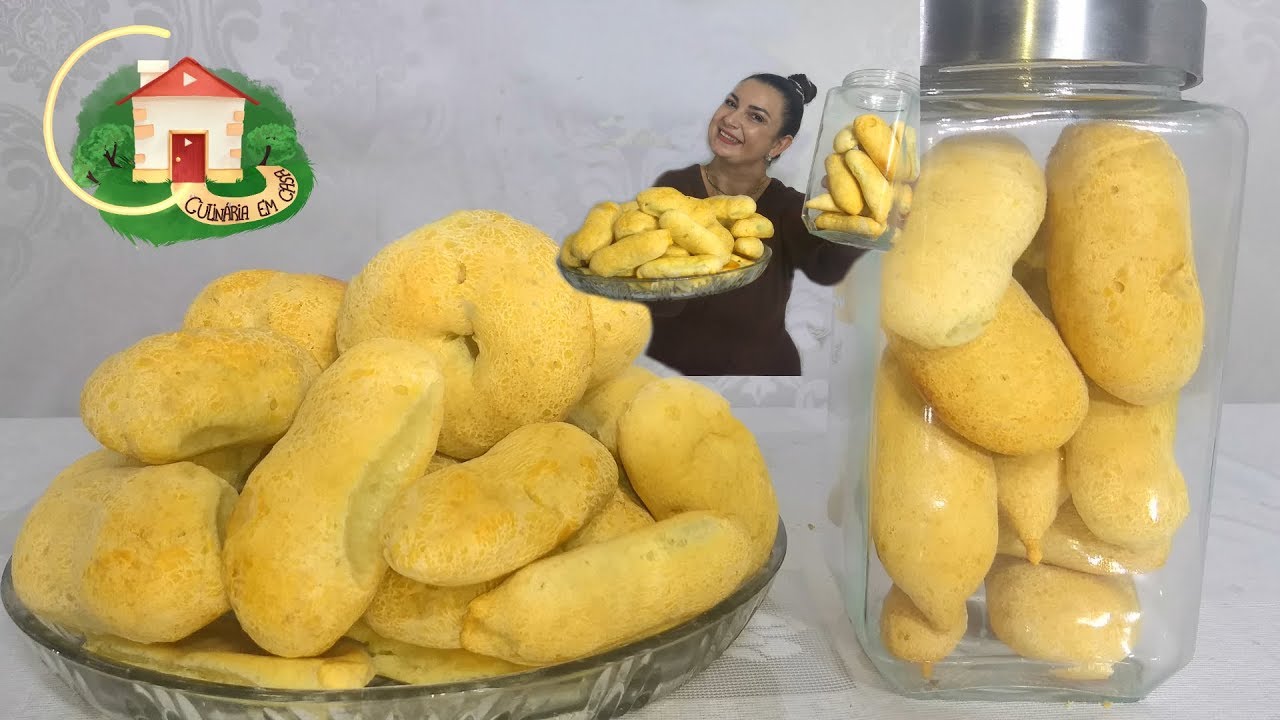 COMO FAZER BISCOITO DE POLVILHO ASSADO NÃO MURCHA CULINÁRIA EM CASA