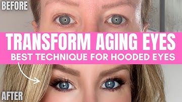 The #1 MUST SEE Eye Makeup Hack To Lift Hooded, Droopy Eyes!!