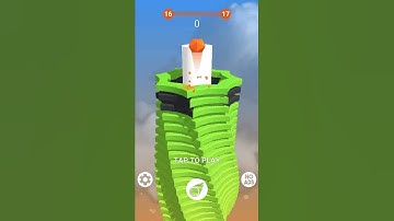 stack ball gameplay most satisfying game #stackball #games #stackballgame #roblox #viral #puzzle