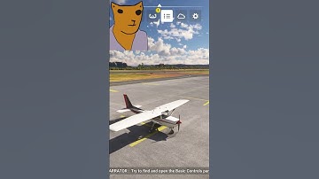 Basic controls panel | Flight Simulator: Part 1