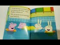 Reading Peppa Pig Book -  Going Swimming - Read it yourself - Story Time