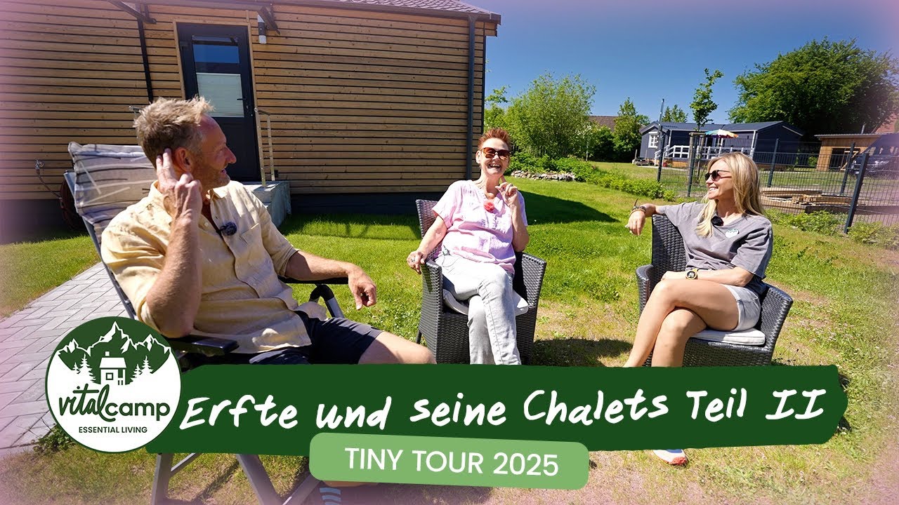 2 Freundinnen genießen auf 50 qm ihr Rentenleben. Folge 3. Tiny-Tour 2025.
