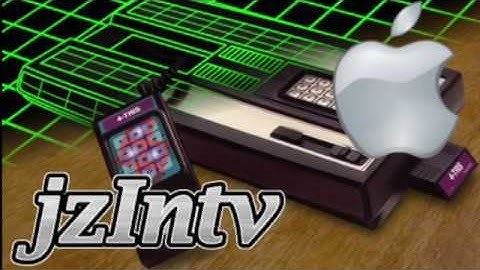 Getting jzIntv Working on Mac OS X 10.12.6