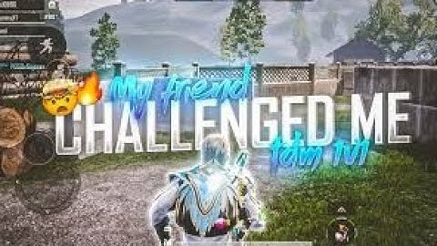 BGMI- TDM 1V1 CHALLENGE WITH MY BEST FRIEND #tdm #bgmi #pubg #challange #friends