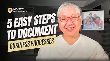 Simplify Your Business Operations: Document Your Processes 📋✨ | Mommy Negosyo